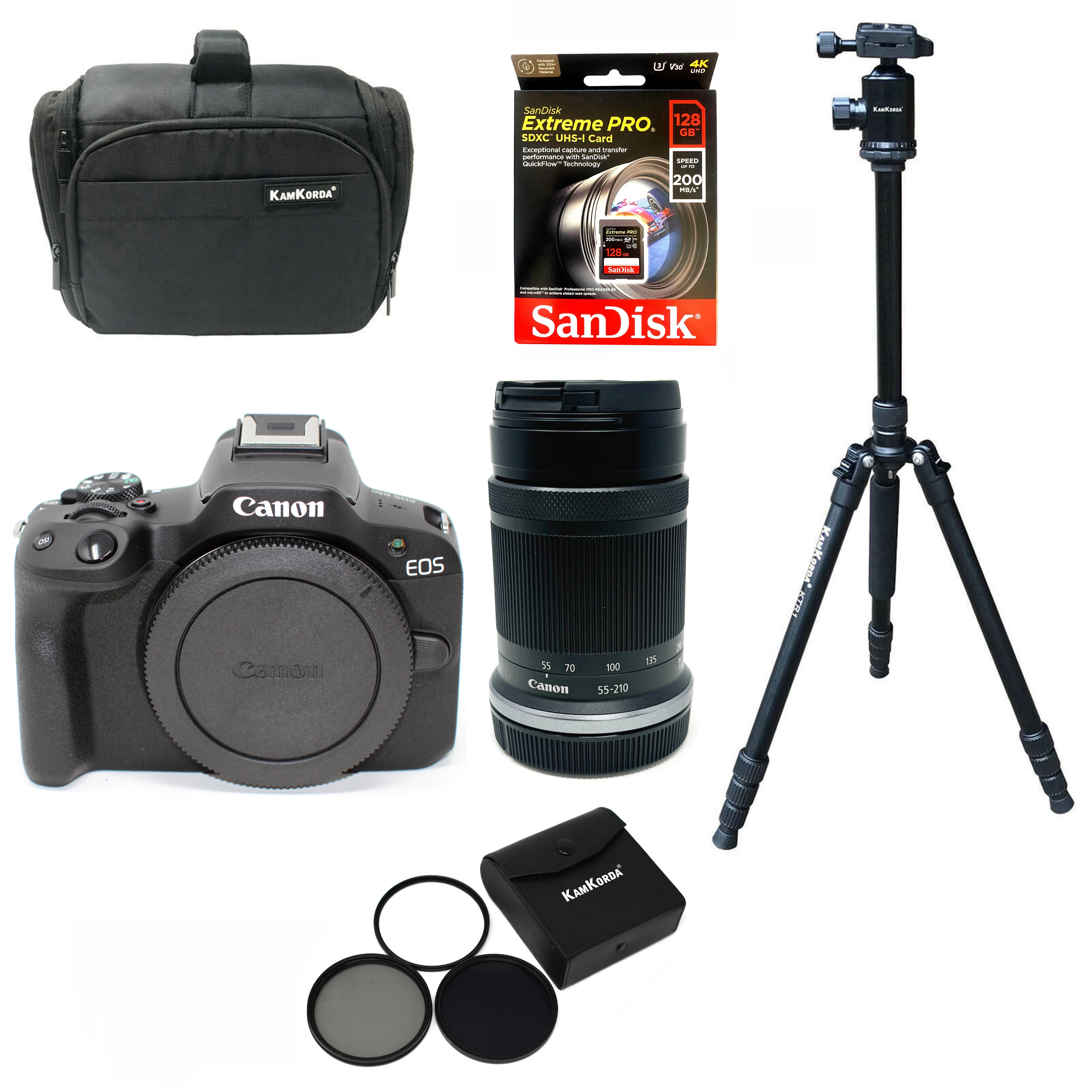 Beginner Outdoor Sports Photography Canon EOS R50 Mirrorless Camera Kit