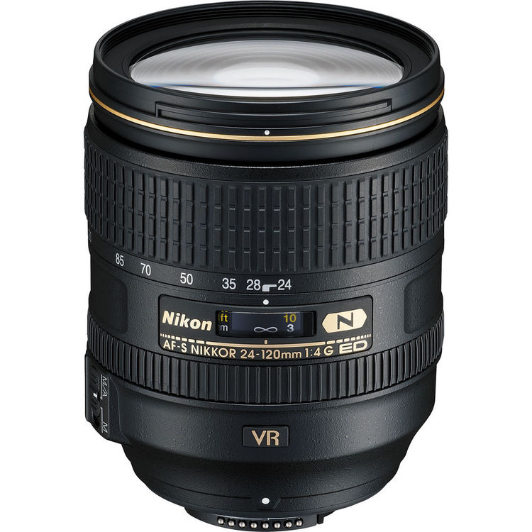 Nikon AF-S NIKKOR 24-120mm f/4G ED VR - 2 Year Warranty - Next Day Delivery