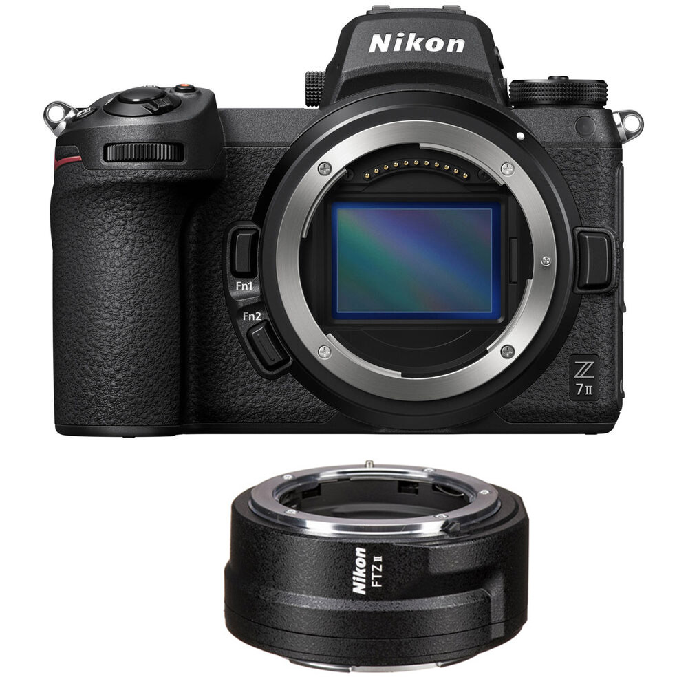Nikon Z7 II Mirrorless Digital Camera with FTZ Mount Adapter Kit - 2 Year Warranty - Next Day Delivery