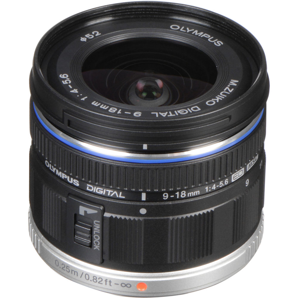 Olympus M.Zuiko Digital ED 9-18mm f/4-5.6 Lens - 2 Year Warranty - Next Day Delivery