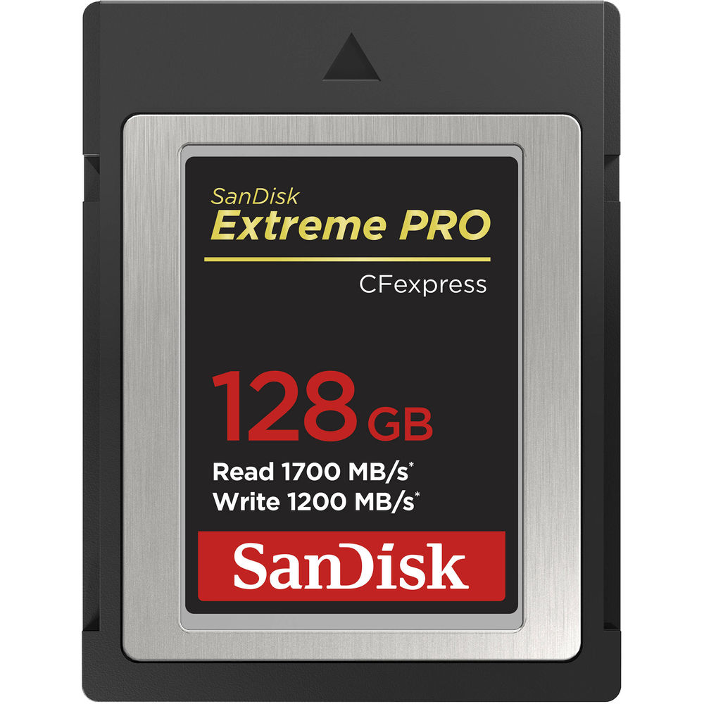 SanDisk 128GB Extreme PRO CFexpress Type B Memory Card
