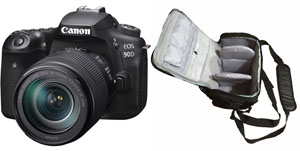 Canon EOS 90D 18-135 + Camera Bag Kit