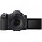 Canon EOS R5 Mark II Mirrorless Camera with RF 24-105mm f/4L IS USM Lens with EF-EOS R mount adapter - view 3
