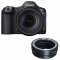 Canon EOS R5 Mark II Mirrorless Camera with RF 24-105mm f/4L IS USM Lens with EF-EOS R mount adapter - view 1