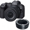 Canon EOS R6 Mark II Mirrorless Camera with RF 24-105mm f/4-7.1 IS STM Lens with EF-EOS R mount adapter - view 1