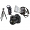 Nikon D850 DSLR Camera with AF-S 24-120mm f/4G ED VR Lens with Bag, Flash and Tripod - view 1