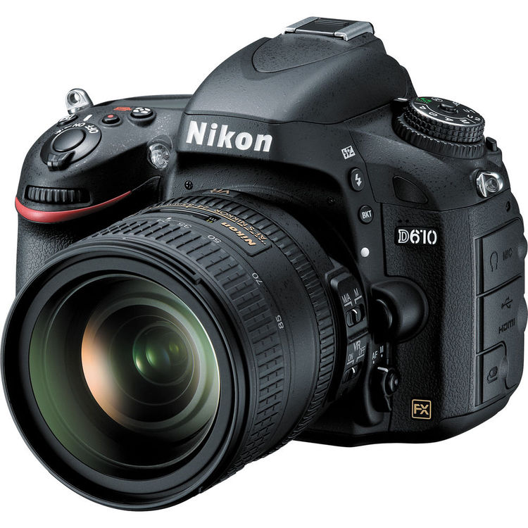 Nikon D610 DSLR Camera + AF-S 24-85mm VR lens - 2 Year Warranty - Next Day Delivery